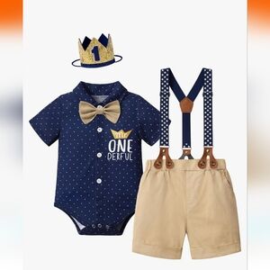 Mr. ONEdurful birthday party outfit